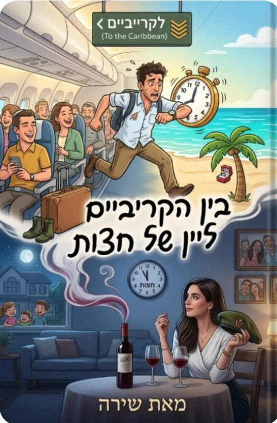 בין הקריביים הפתעה זוגית, ספר מותאם אישית