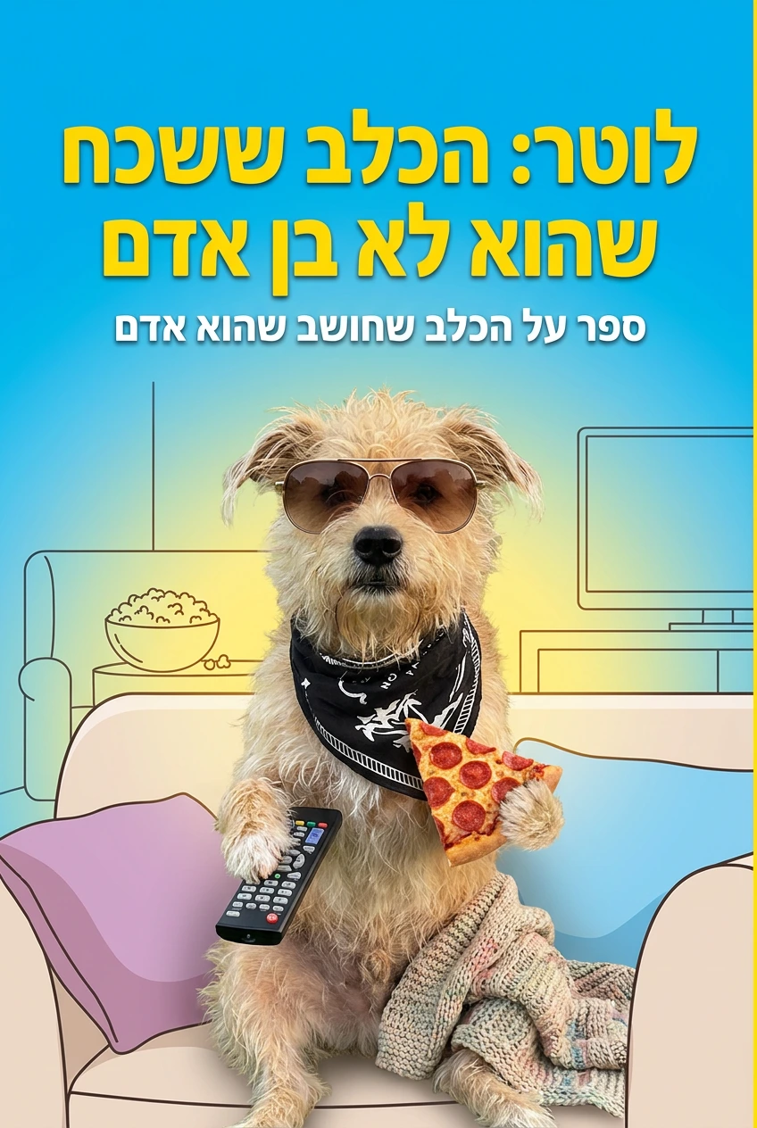 לוטר: הכלב ששכח סתלבט על חבר, ספר מותאם אישית