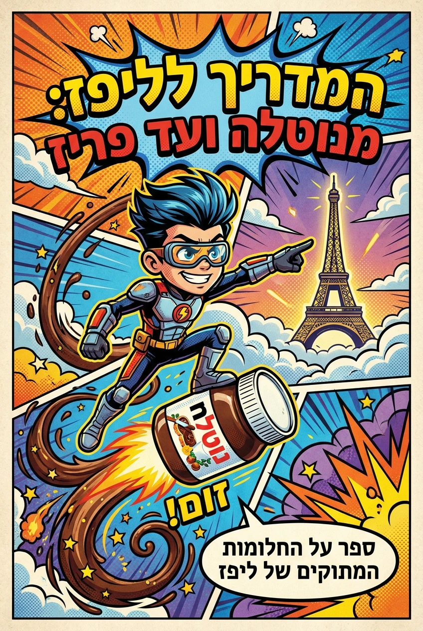 המדריך לליפז יום הולדת לילד, ספר מותאם אישית
