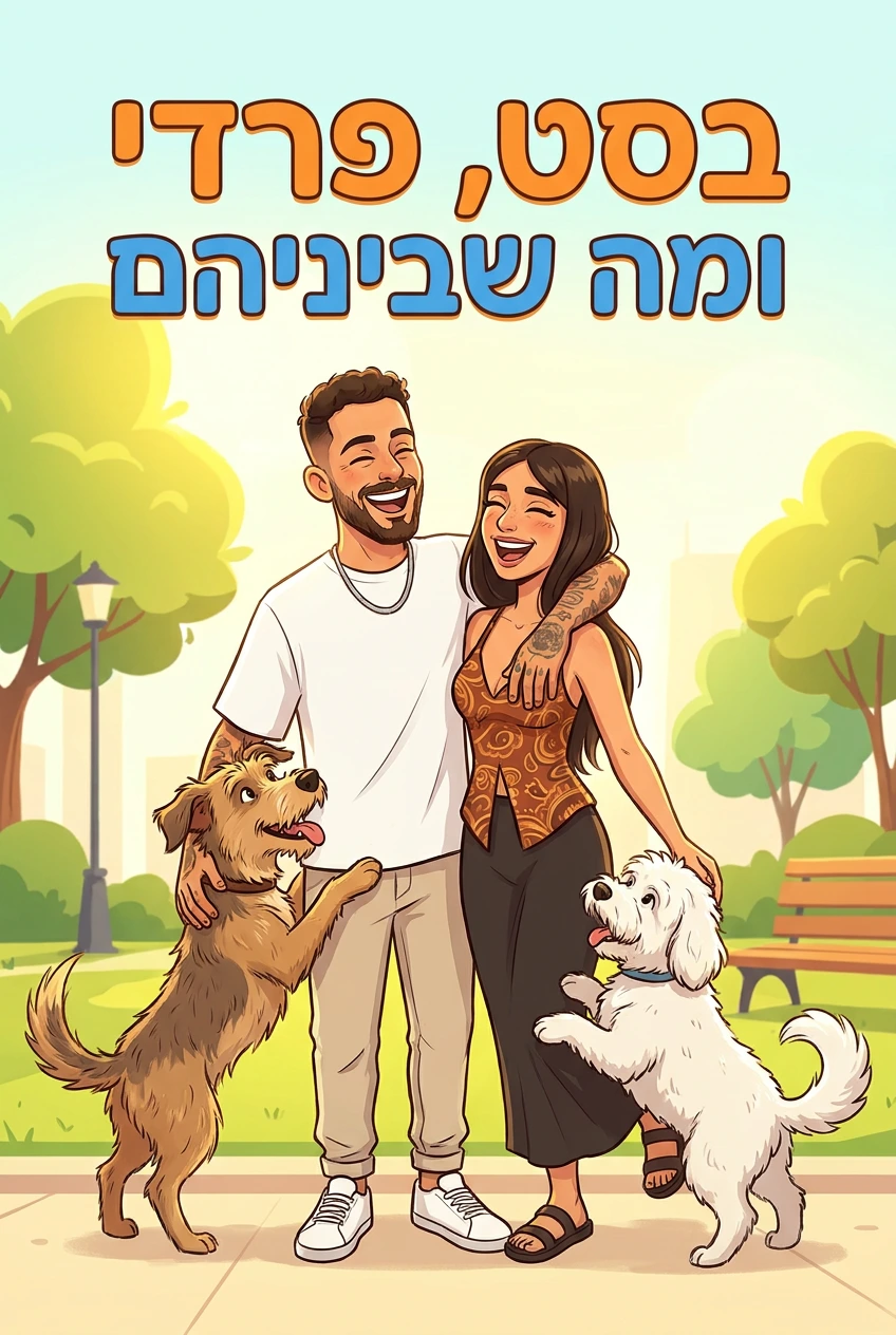 בסט, פרדי ומה שביניהם מתנה לזוג, ספר מותאם אישית