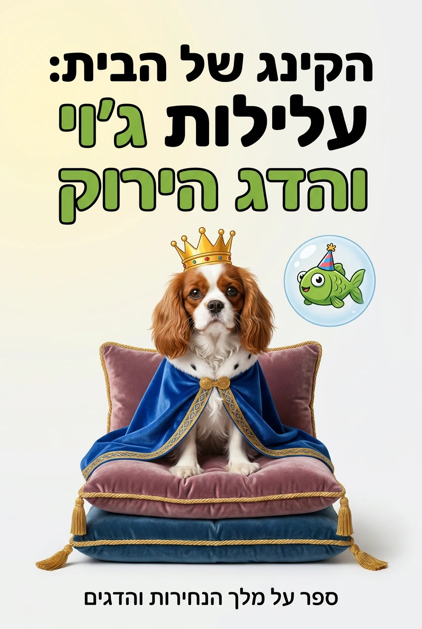 הקינג של הבית מתנה לחיית מחמד, ספר מותאם אישית