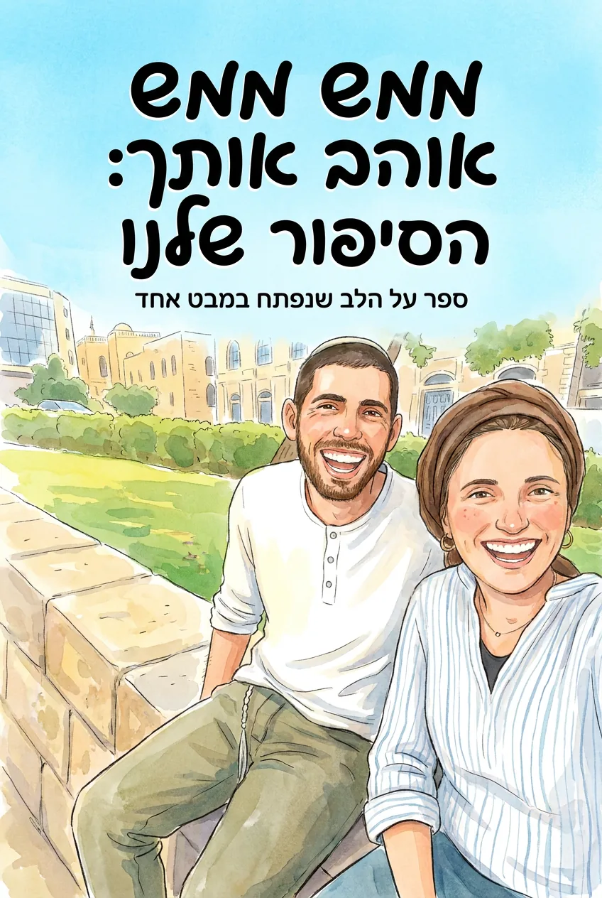 אמא אמא אוהב אותך ספר אהבה לזוג, ספר מותאם אישית