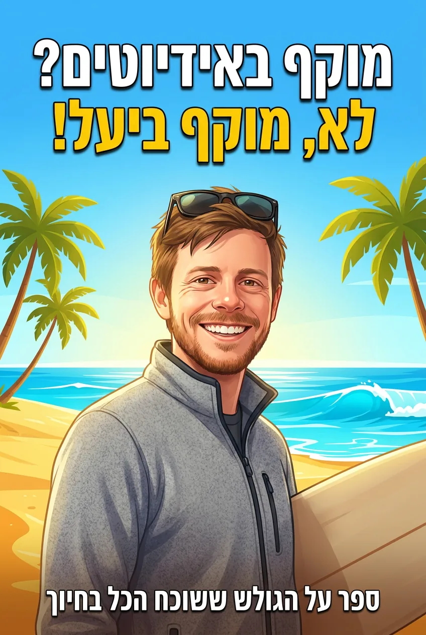 מוקף באידיוטים? לא, מוקף בייעל! ספר מצחיק על הגולש, ספר מותאם אישית