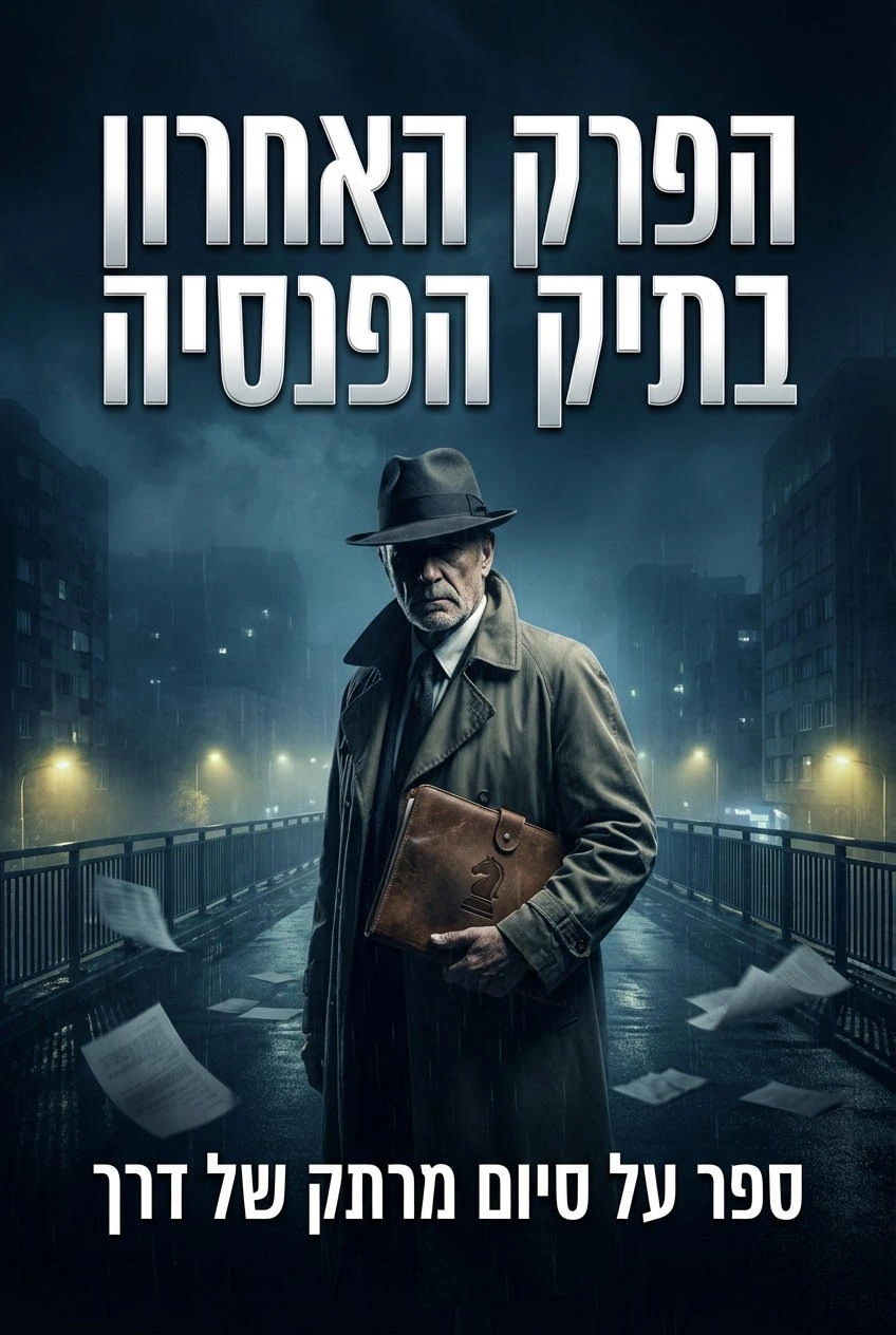 הפרק האחרון פרישה לגמלאות, ספר מותאם אישית